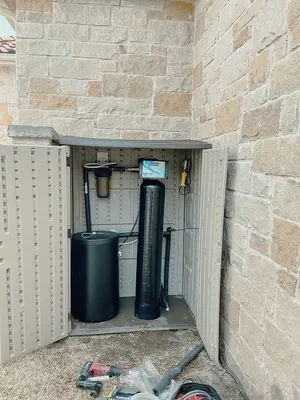 Water Softeners & Filtration project completed by Brandenburg Plumbing & HVAC