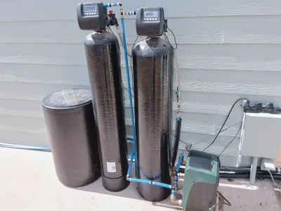 Water Softeners & Filtration project completed by Brandenburg Plumbing & HVAC