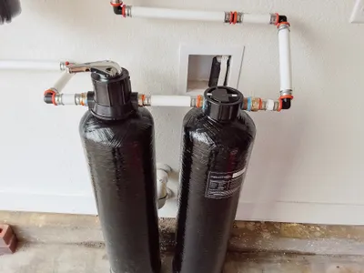 Water Softeners & Filtration project completed by Brandenburg Plumbing & HVAC