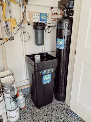 Water Softeners & Filtration project completed by Brandenburg Plumbing & HVAC