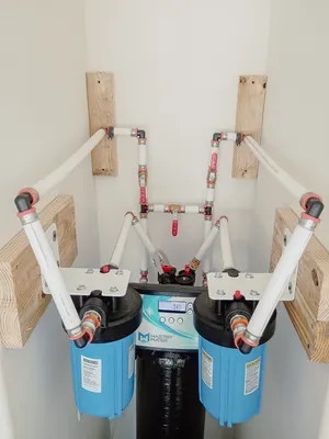 Water Softeners & Filtration project completed by Brandenburg Plumbing & HVAC