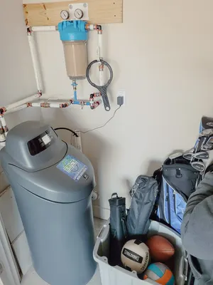 Water Softeners & Filtration project completed by Brandenburg Plumbing & HVAC