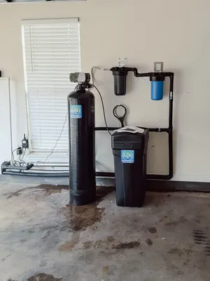 Water Softeners & Filtration project completed by Brandenburg Plumbing & HVAC