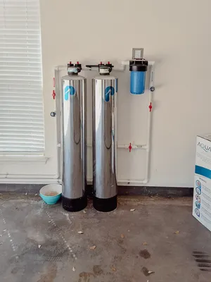 Water Softeners & Filtration project completed by Brandenburg Plumbing & HVAC